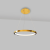 HOOP 1XL DORADO 70CM